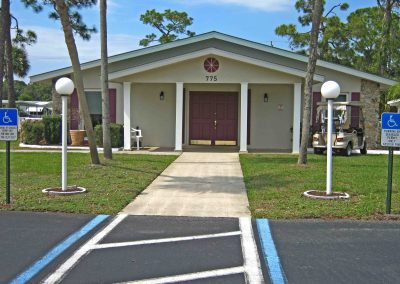 Exterior of South Hall Building